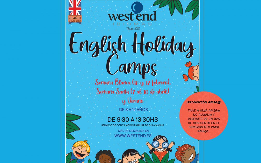 ¡Promoción campamentos en Semana Blanca y Semana Santa!