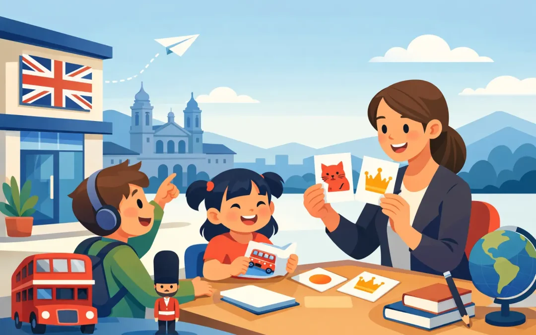 Academia de inglés para niños en Pamplona