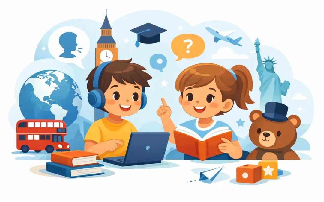 Beneficios del inglés infantil desde pequeños