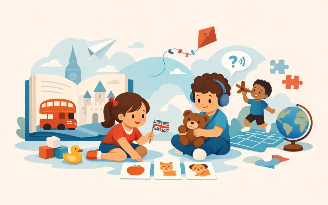 Inglés lúdico para infantil que enseña jugando