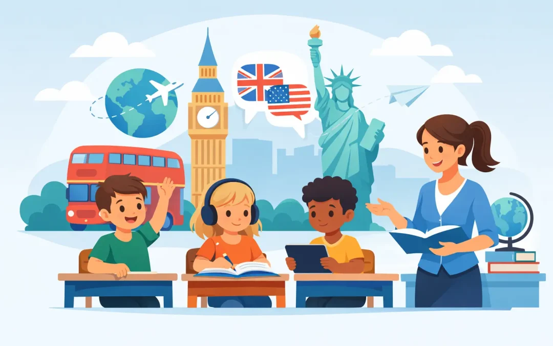 Ventajas de las clases de inglés en primaria