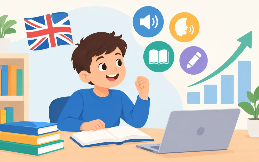 7 señales de progreso en inglés en niños